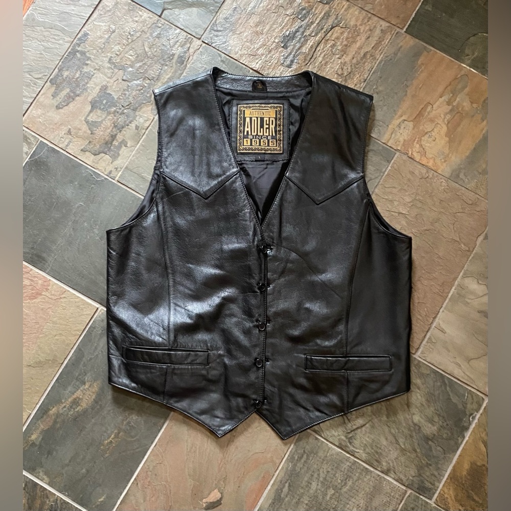 Leather Vest